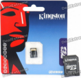 Kingston 4GB TF TransFlash MicroSD cartão de memória SDHC (classe 4)