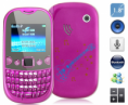 1.8 "Screen Celular com Câmera 0.3MP Candybar, Bluetooth, TV e FM (roxo) 2 chips